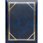 Fotóalbum 12,5x16,5 cm 100 Darab 10x15 cm-es Fotóhoz Kék