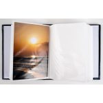 Fotóalbum 12,5x16,5 cm 100 Darab 10x15 cm-es Fotóhoz Kék