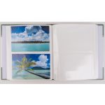 Fotóalbum 18x22,5 cm 200 Darab 10x15 cm-es Fotóhoz Zöld