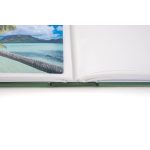 Fotóalbum 18x22,5 cm 200 Darab 10x15 cm-es Fotóhoz Zöld