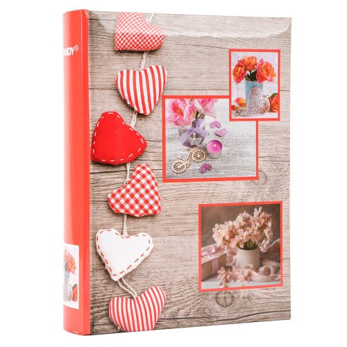 Fandy Fotóalbum 17,5x22,5 cm Könyvkötésű 200 Darab 10x15 cm-es Fotóhoz Sense