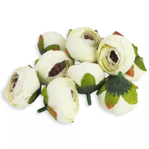 Decorolla Virágfej Begónia Krém 3,5 cm 10 Darab/Csomag