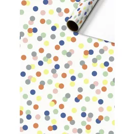Stewo Tekercses Díszcsomagoló 70 cm x 1,5 m Harlie White