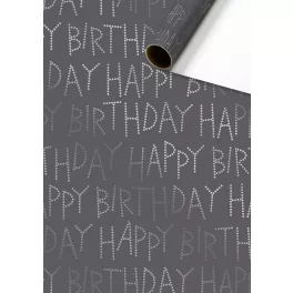   Stewo Tekercses Díszcsomagoló 70 cm x 1,5 m Karim Anthracite