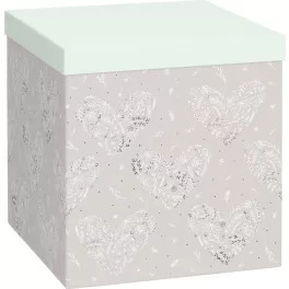 Stewo Díszdoboz 23 x 23 x 24 cm Eldana Light Beige