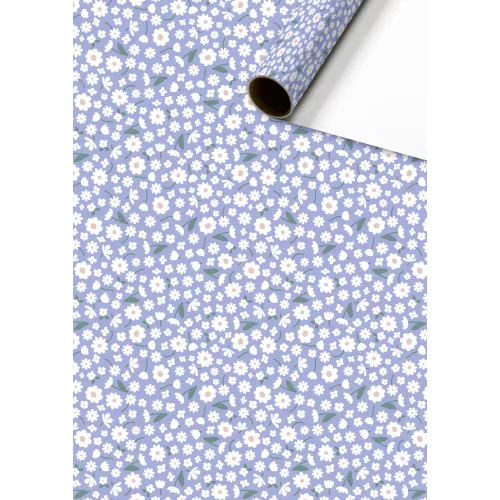 Stewo Tekercses Díszcsomagoló  70 cm x 2 m Samia Light Blue