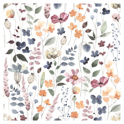 Ti-Flair Szalvéta 33x33 cm 3 Rétegű 20 Lap/Csomag Rustic Garden Flowers