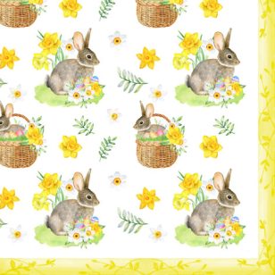   Ti-Flair Szalvéta 33x33 cm 3 Rétegű 20 Lap/Csomag Sweet Easter Mood