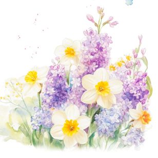   Ti-Flair Szalvéta 33x33 cm 3 Rétegű 20 Lap/Csomag Tierna Primavera