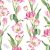 Ti-Flair Szalvéta 33x33 cm 3 Rétegű 20 Lap/Csomag Chaînes De Tulipes Pink