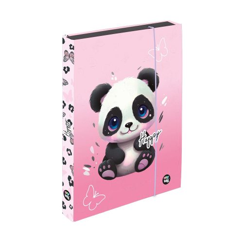 Füzetbox A/4 4,5 cm Panda