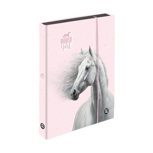 Füzetbox A/5 4 cm Horse Romantic
