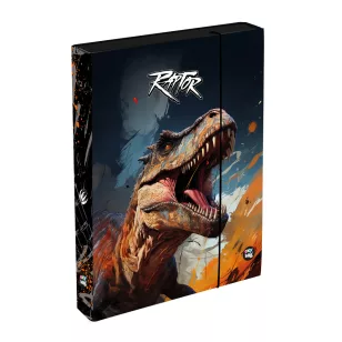 Füzetbox A/4 4,5 cm Dino