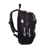   OXY SPORT Hátizsák 24 Liter Flowers Pink Fekete Tolltartóval