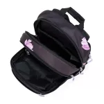 OXY SPORT Hátizsák 24 Liter Flowers Pink Fekete Tolltartóval