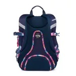 OXY SPORT Hátizsák 24 Liter Flowers Blue Fekete Tolltartóval