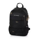 OXY SPORT Hátizsák 24 Liter Flowers Black Fekete Tolltartóval