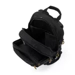OXY SPORT Hátizsák 24 Liter Flowers Black Fekete Tolltartóval