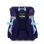 OXY PREMIUM Merevfalú Iskolatáska 27 Liter Butterfly Purple