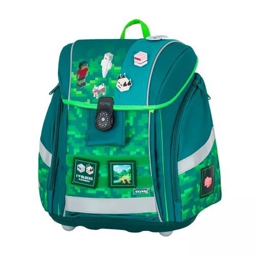 OXY PREMIUM LIGHT Merevfalú Iskolatáska 26 Liter Playworld