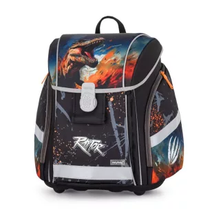 OXY PREMIUM LIGHT Merevfalú Iskolatáska 26 Liter Dino