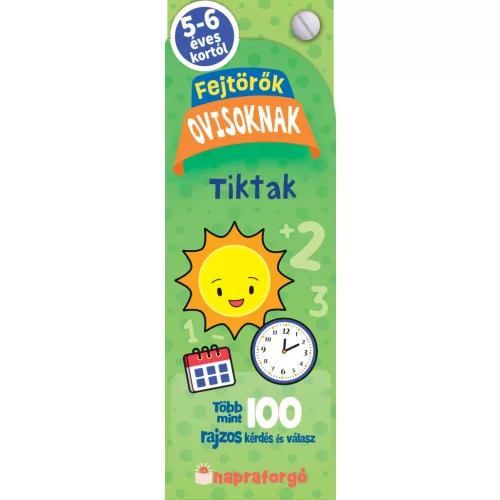 Fejtörők ovisoknak - Tiktak