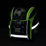 OXY PREMIUM LIGHT Merevfalú Iskolatáska 26 Liter Football II