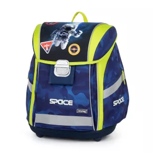 OXY PREMIUM LIGHT Merevfalú Iskolatáska 26 Liter Space II