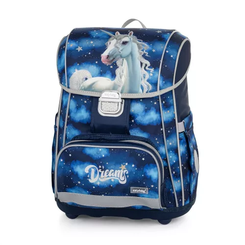 OXY PREMIUM Merevfalú Iskolatáska 27 Liter Unicorn 1