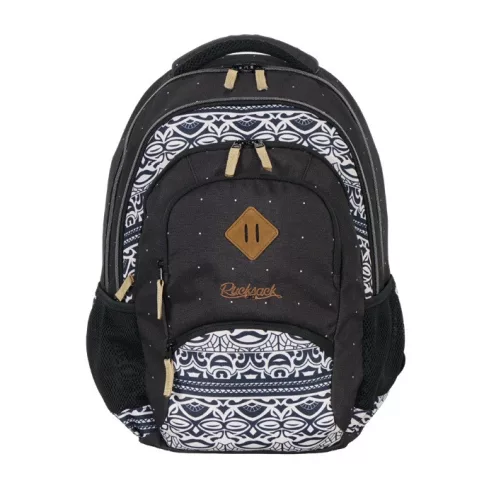 Rucksack Only Iskolatáska 35 Liter Black Lines