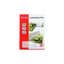 Optima Laminálófólia A/4 125 Mikron 100 Darab/Doboz