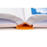 Fotóalbum 19x25 cm Könyvkötésű 200 Darab 10x15 cm-es Fotóhoz Narancs