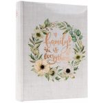 Fotóalbum 19x25 cm Könyvkötésű 200 Darab 10x15 cm-es Fotóhoz Family