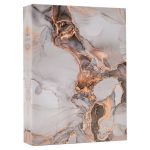 Fotóalbum 11,5x14,5 cm 100 Darab 10x15 cm-es Fotóhoz Márvány Bézs