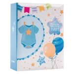 Baba Fotóalbum 11,5x14,5 cm 100 Darab 10x15 cm-es Fotóhoz Kék