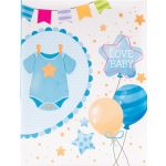 Baba Fotóalbum 11,5x14,5 cm 100 Darab 10x15 cm-es Fotóhoz Kék