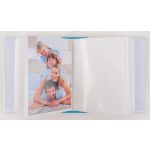 Baba Fotóalbum 11,5x14,5 cm 100 Darab 10x15 cm-es Fotóhoz Kék