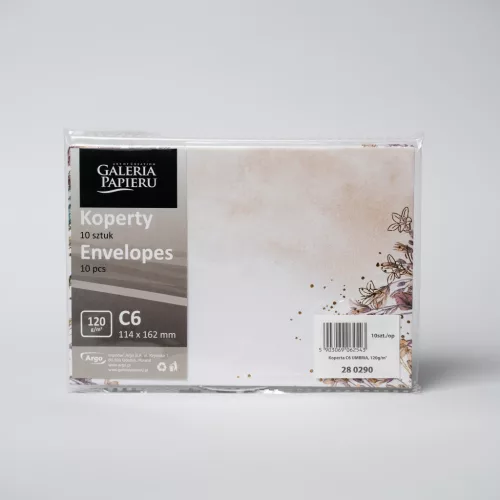 Szilikonos Boríték LC/6 Umbria 120 gramm 10 Darab/Csomag