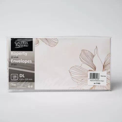 Szilikonos Boríték LA/4 Magnolia 120 gramm 10 Darab/Csomag