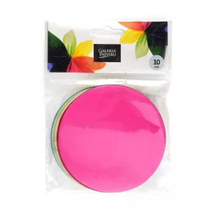   Origami Papír 80 gramm Kör Alakú 10 cm Átmérőjű 20 Szín 100 Ív/Csomag