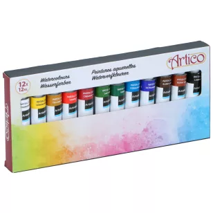Artico Akvarellfesték Készlet 12x12 ml