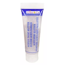 Artist&Co Akrilfesték 75ml Csillámos Ezüst