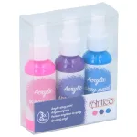 Artico Akrifesték Spray Készlet 3x50 ml Vegyes Színek
