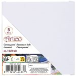 Artico Festővászon Szett 10x10 cm Kasírozott 5 Darabos