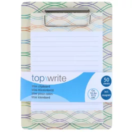 Topwrite Jegyzettömb 50 Lapos Táblával Bézs