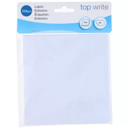   Topwrite Etikett Címke 4,5x7 cm 256 Címke/Csomag Fehér Öntapadó