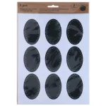 Craft Öntapadós Címke Fekete Kétféle