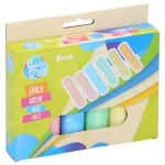 Eddy Toys Aszfaltkréta 6 Darab/Doboz Színes