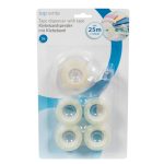 Topwrite Ragasztószalag 18 mm x 25 m 5 Darabos Készlet Adagolóval