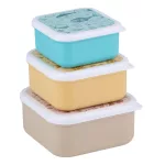 Uzsonnás Doboz Szett 3 Darabos Halak